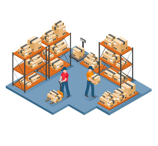 E-commerce fulfillment center